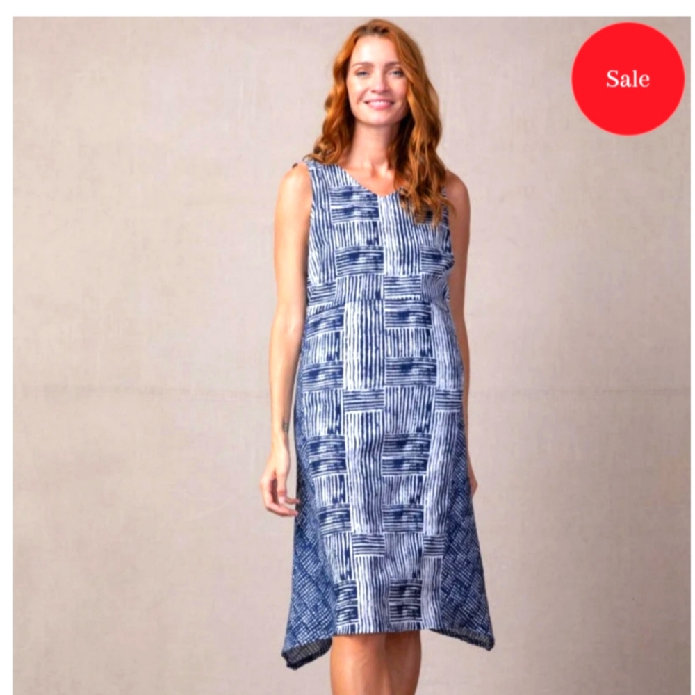Habitat Sleeveless Linen Blend Dress